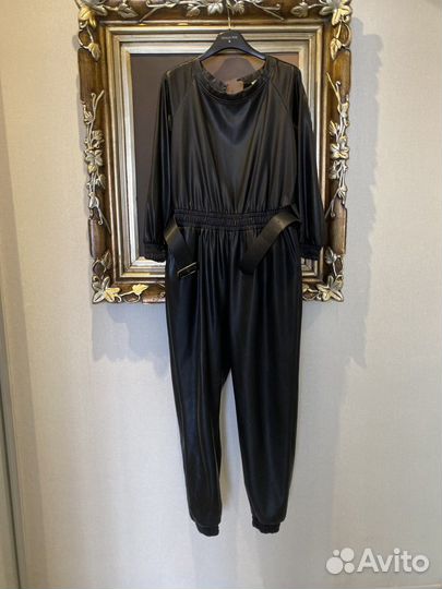 Итальянский коженый комбинезон