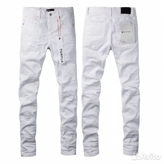 Джинсы purple brand slim fit drip drill