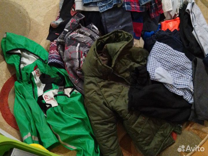 Детские вещи пакетом на мальчика 4-6 лет