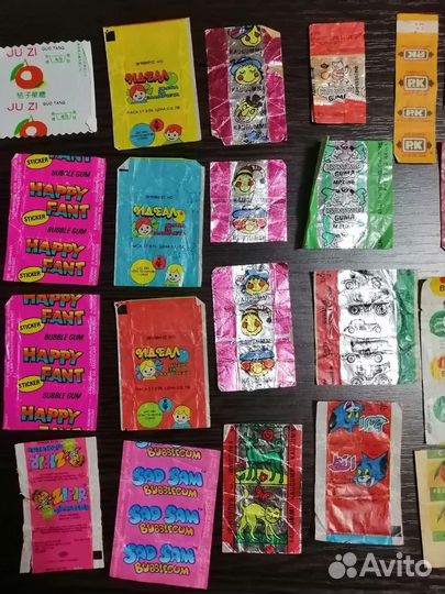 Вкладыши от жевачек СССР