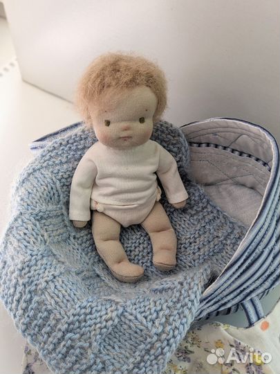 Кукла пупс текстильный