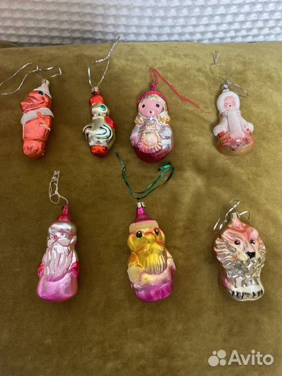 Елочные игрушки СССР