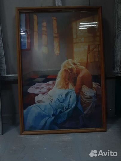 Картина под стеклом