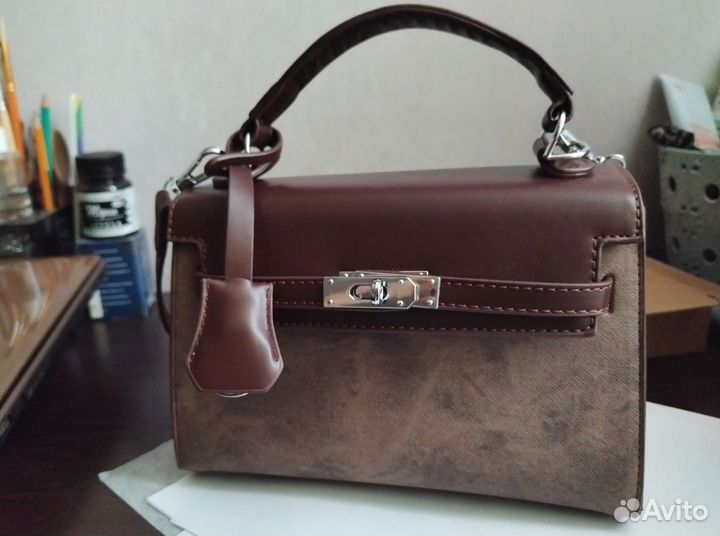 Сумка женская под hermes mini