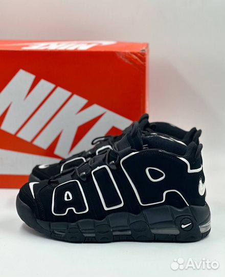 Черные Nike Air Uptempo