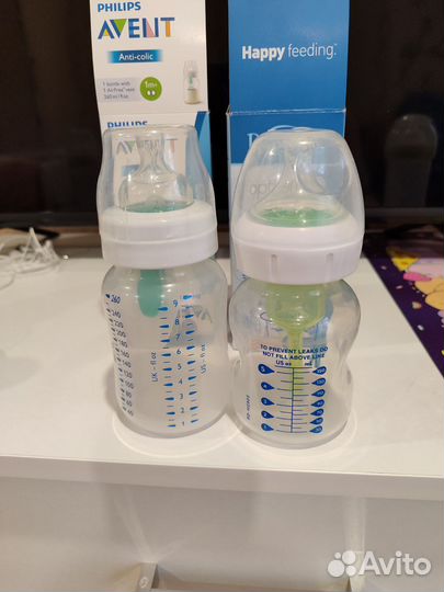 Бутылочки avent и Dr.browns