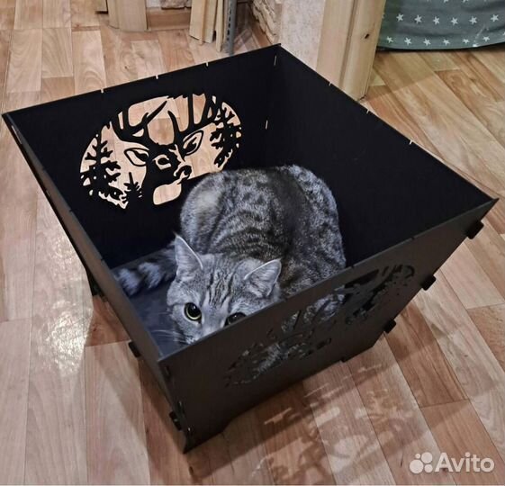 Костровая чаша квадратная с доставкой по РФ