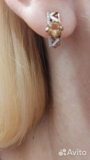Комплект из серег, кольца, колье