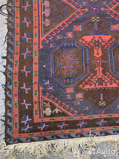 148. Ковер, сумах, табасаранский. 310х134 см