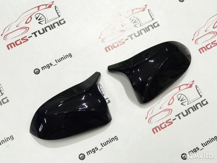 Крышки зеркал X6M F96 на X6 G06 Черные