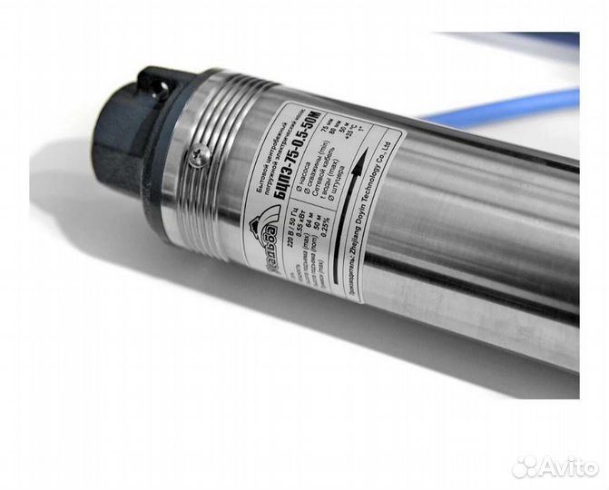 Насос скважинный усадьба бцпэ 75-0,5-50м(550вт.)