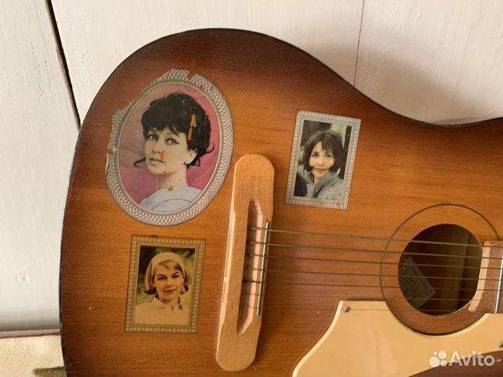 Акустическая гитара СССР 1970г