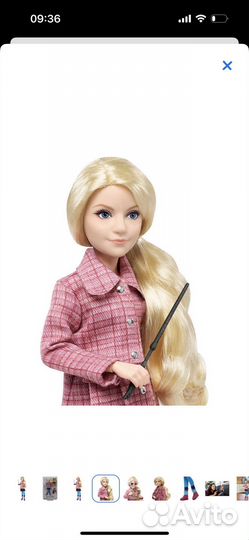 Кукла Гарри Поттер Harry potter Полумна Лавгуд