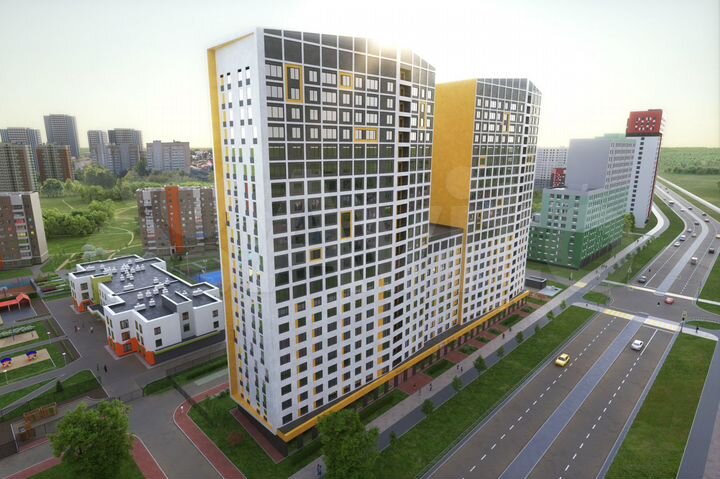 2-к. квартира, 47,7 м², 18/23 эт.