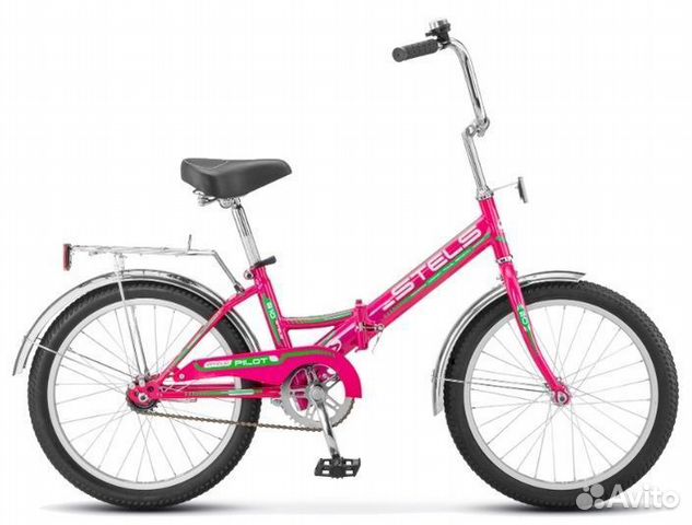 Велосипед stels Pilot 410 20 Z011 (2021) Малиновый