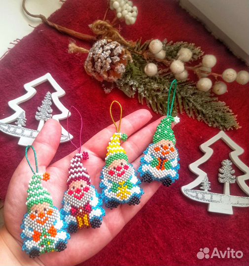 Набор ёлочных игрушек 