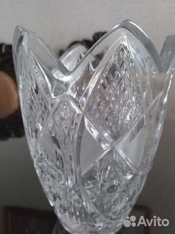 Хрустальная ваза