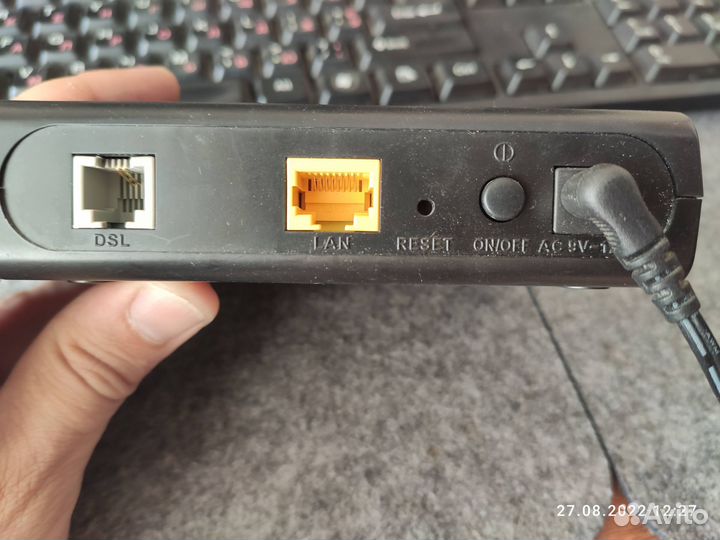 Модем D-Link модель DSL-2500U