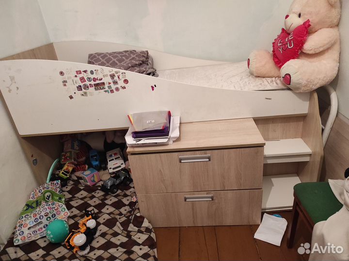 Детская кровать чердак