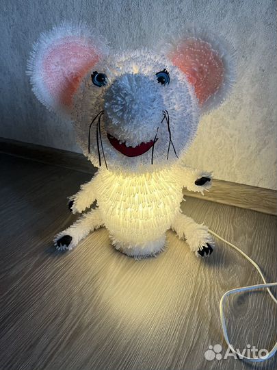 Ночник светильник мышь