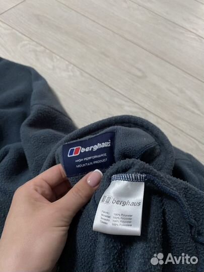 Тёплая флисовая кофта Berghaus L оригинал