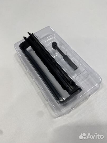 Щетка антистатическая карбон бархатная для винила