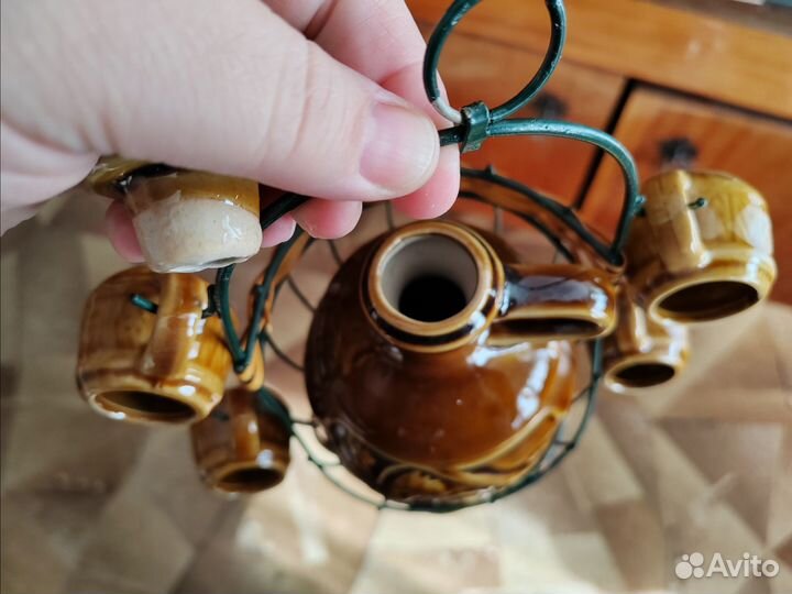 Кувшин с чашками СССР