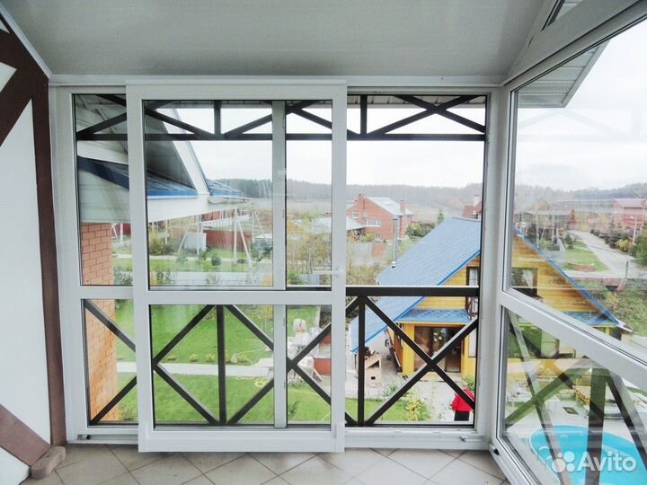 Раздвижные алюминиевые окна