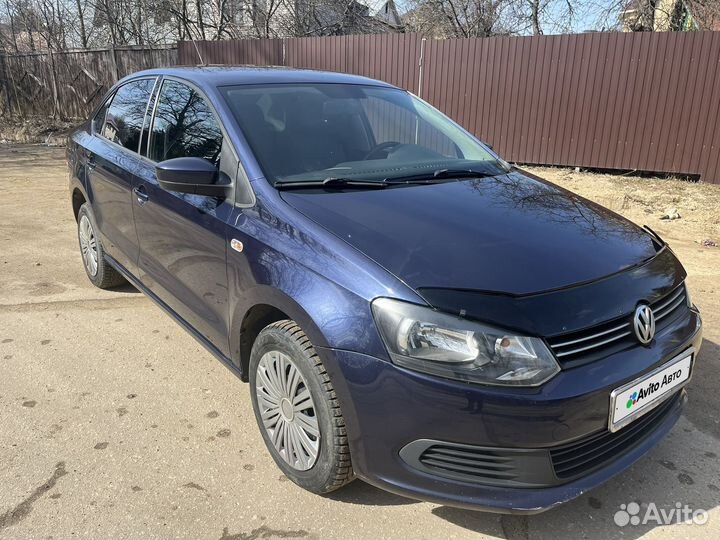 Volkswagen Polo 1.6 МТ, 2012, 163 500 км