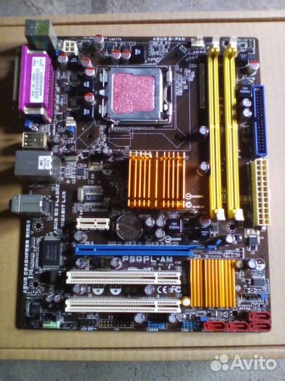 Комплект intel 4 ядра+ мат. плата