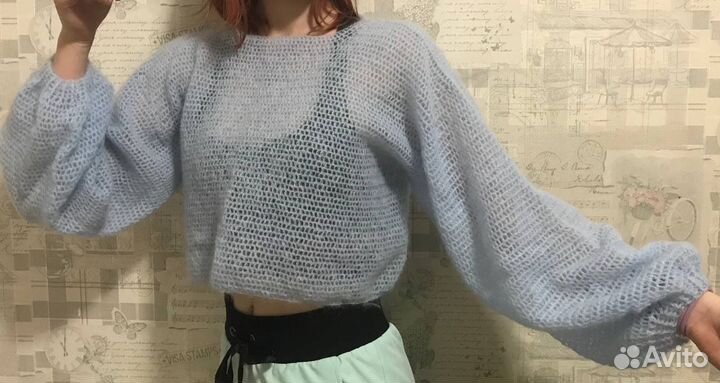 Вязанная паутинка