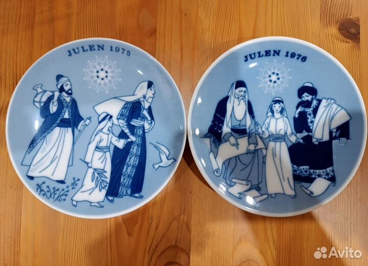 Коллекционные тарелки, Норвегия 1970- 1977 гг
