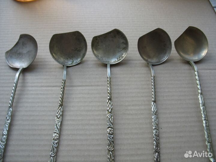 Ложки мельхиоровые,редкие. Винтаж. СССР