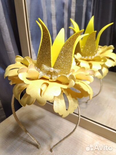 Ободок Корона Украшения для волос