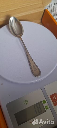 Чайные ложки серебро