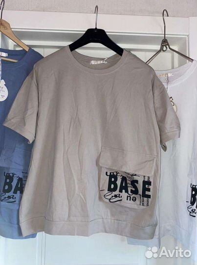 Футболки женские новые 50,52,54,56,58