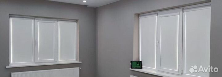 Рулонные кассетные шторы блекаут W5394-D5206