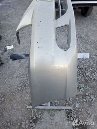 Бампер передний на hyundai accent