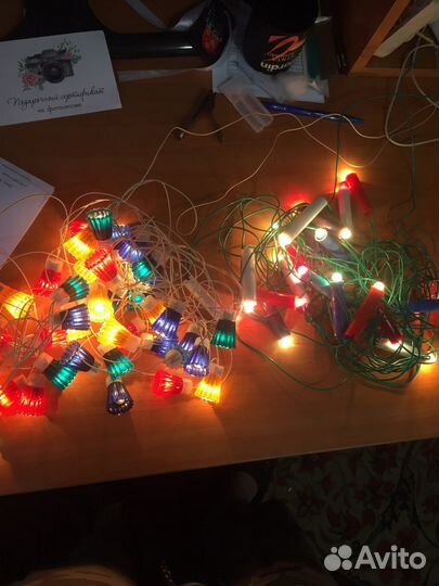 Елочная гирлянда СССР