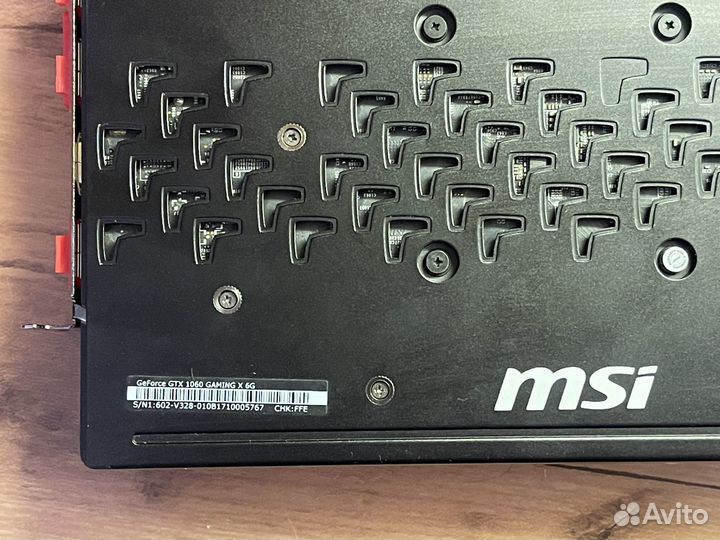 Msi GTX 1060 6 gb