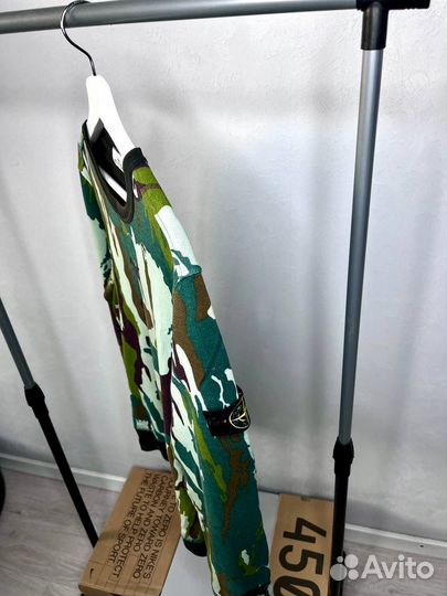 Свитшот Stone island Camo Sweatshirt Cotton