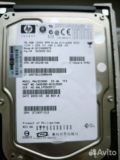 Жёсткие диски HDD 500Gb, SATA, 3.5