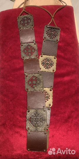 Ремень женский винтажный
