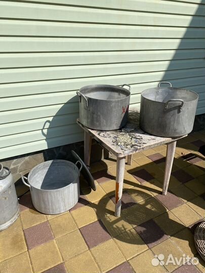 Кастрюля алюминиевая 40 -50 литров