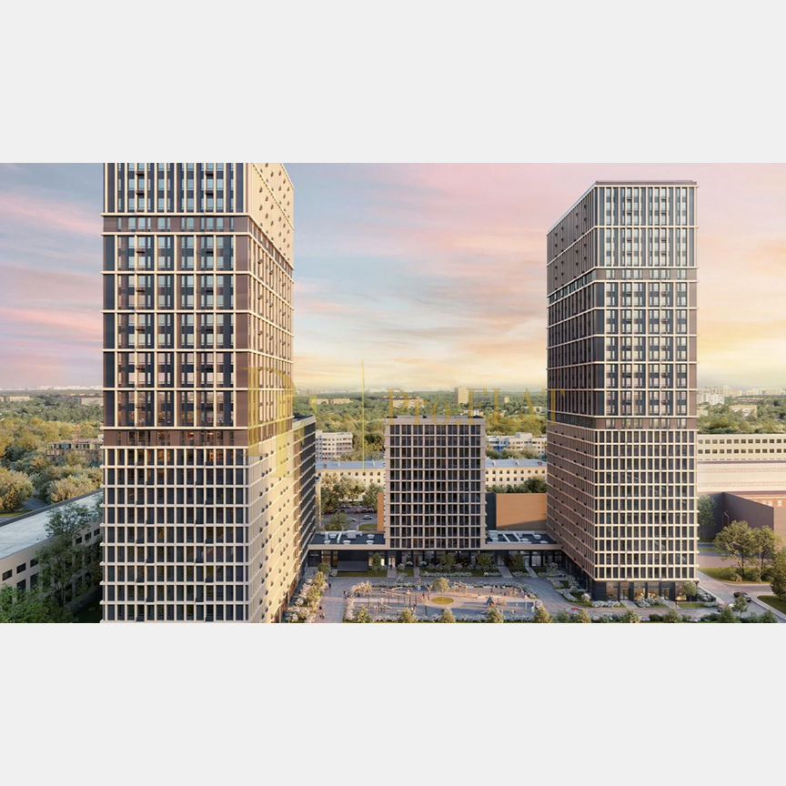 1-к. квартира, 49,3 м², 29/30 эт.