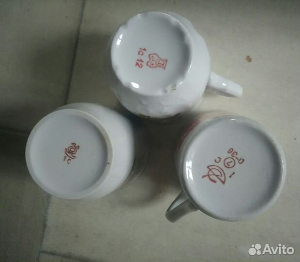 Кружки чайные коллекционные СССР