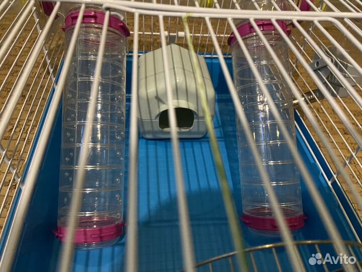 Клетка для грызунов Paula с туннелями