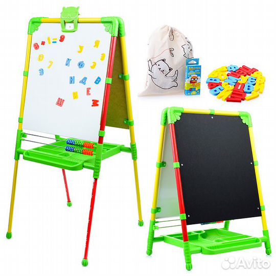 Новый Мольберт растущий двусторонний м2л/сф2