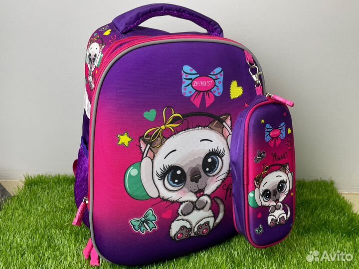 Рюкзак для девочки новый розовый