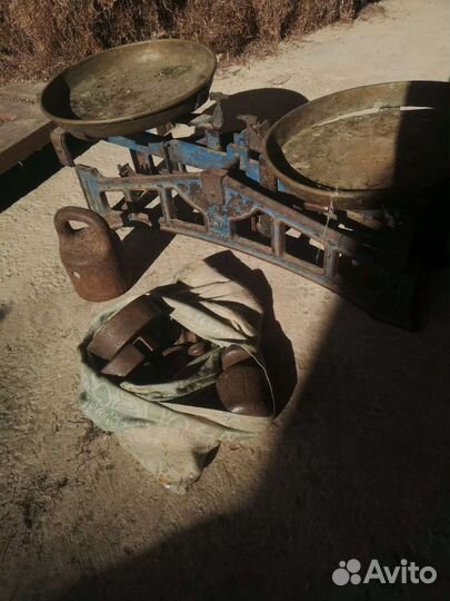 Весы с гирями СССР